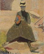 Emile Bernard, Femme a Saint Briac